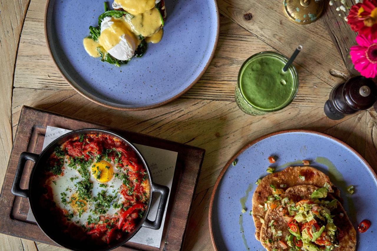 科斯罕 梅休因阿姆斯宾馆酒店 外观 照片 Breakfast at the River Cottage Cantex